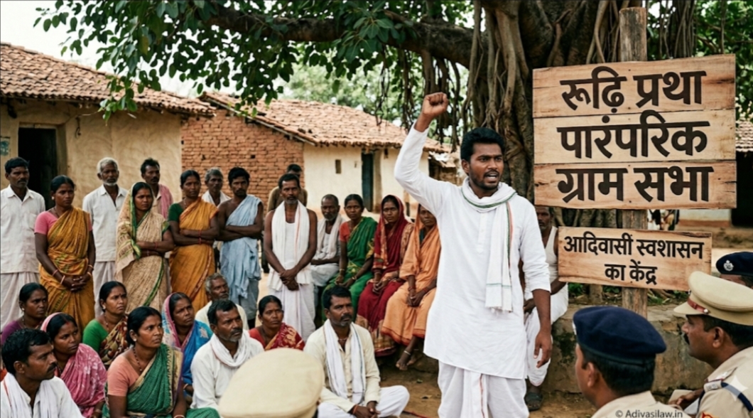 रूढ़ि प्रथा पारंपरिक ग्राम सभा की शक्ति -