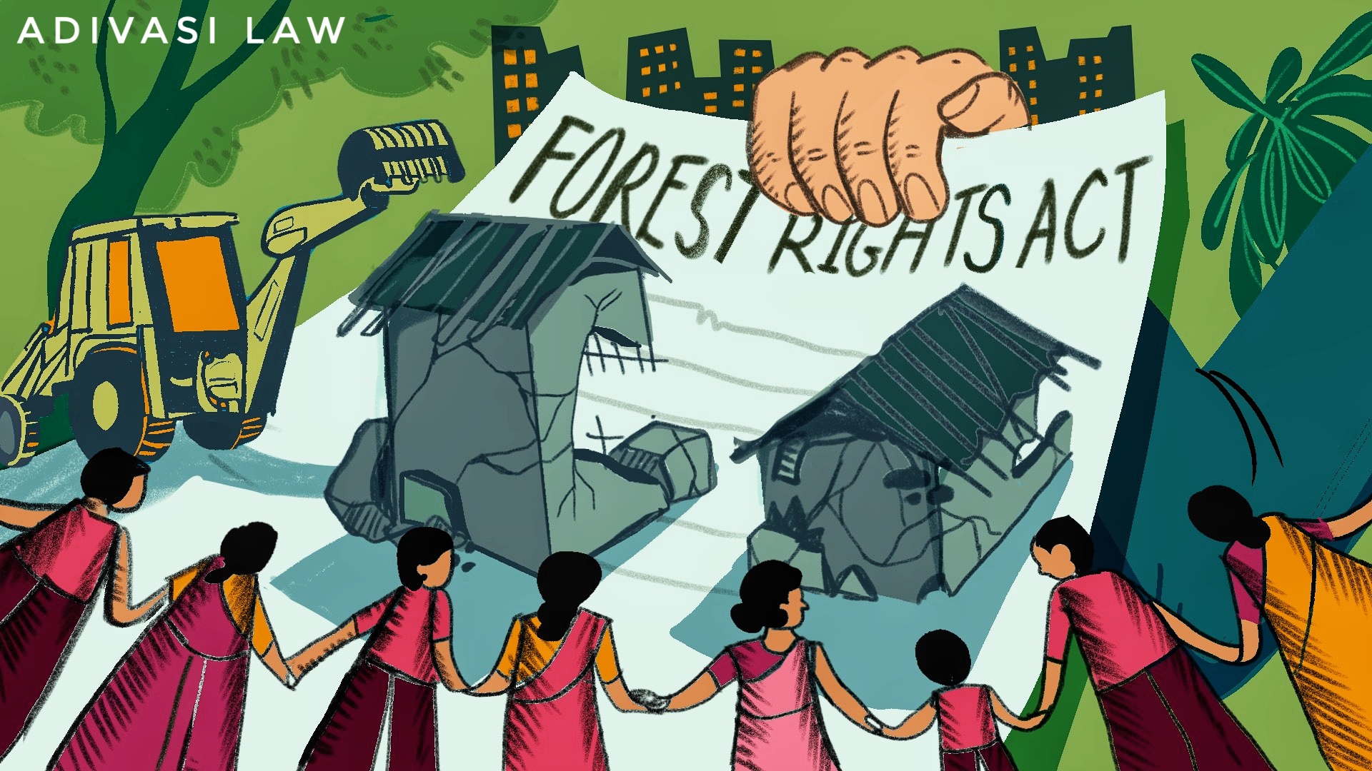 Forest Rights Act (FRA) 2006: Empowering Adivasi communities with land rights and forest resource management in India.