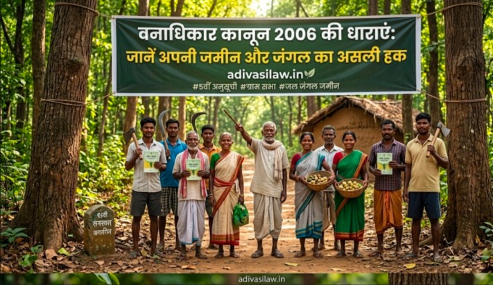वनाधिकार कानून 2006 की महत्वपूर्ण धाराएं और ग्राम सभा