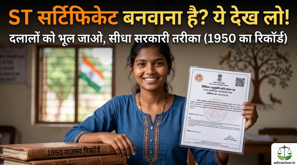 ST Certificate Kaise Banaye 2026 Online Apply Process